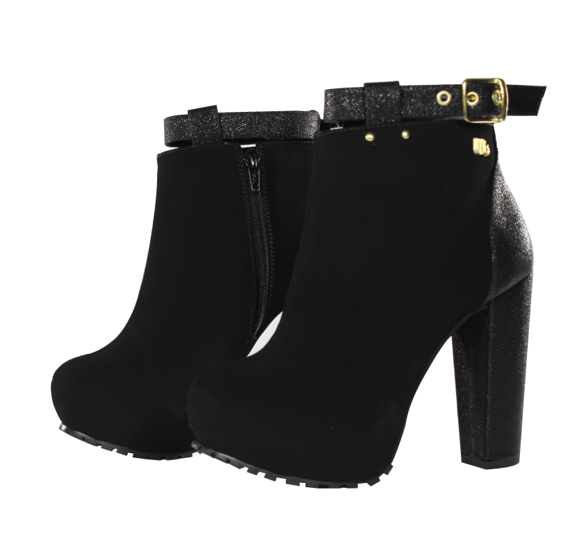 ankle boot preta