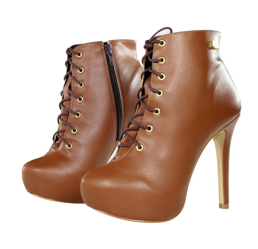 ankle boot caramelo