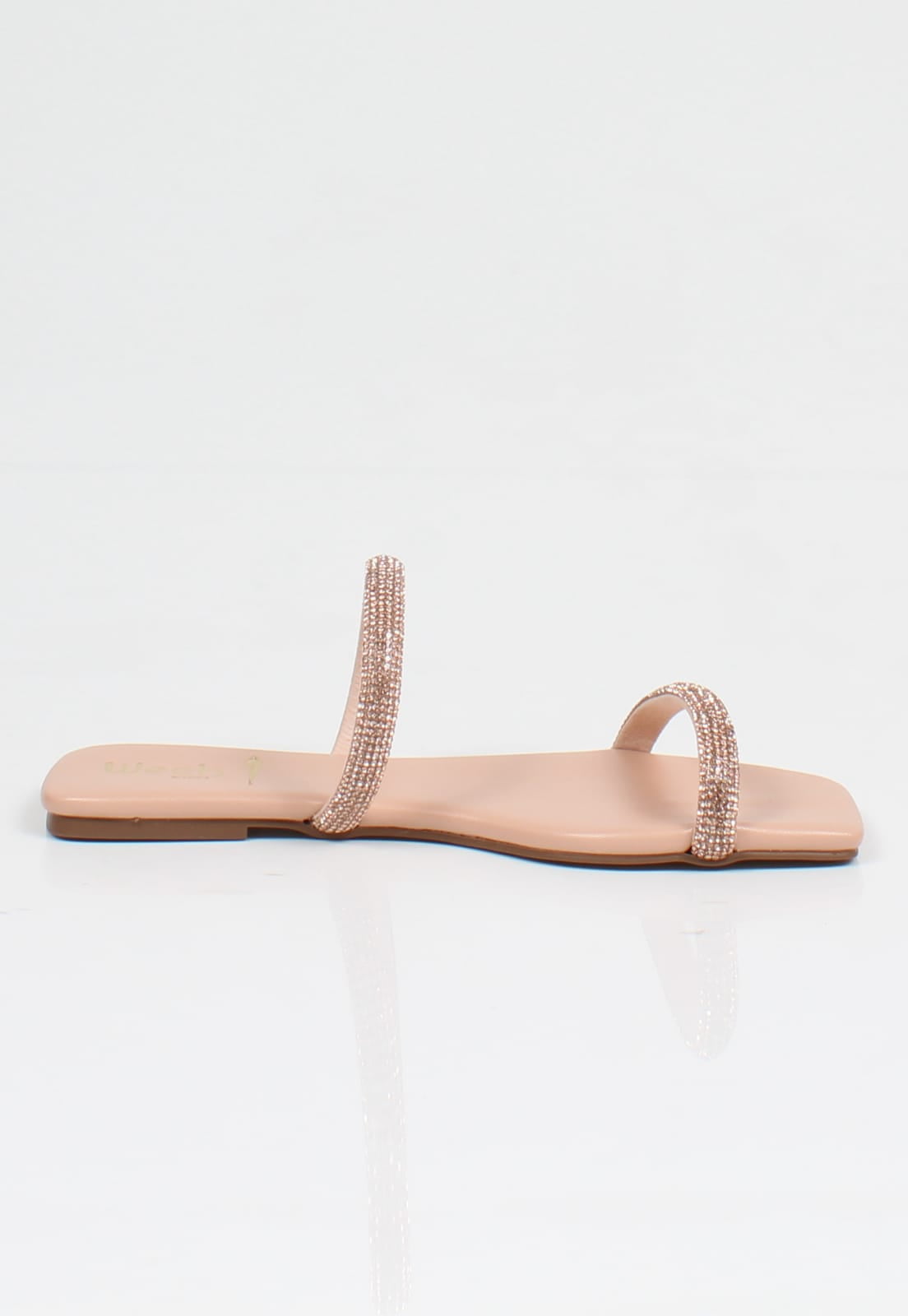 Sandália Arezzo Rasteirinha PromoÃ§Ã£o Sandalias Douradas - Main Image