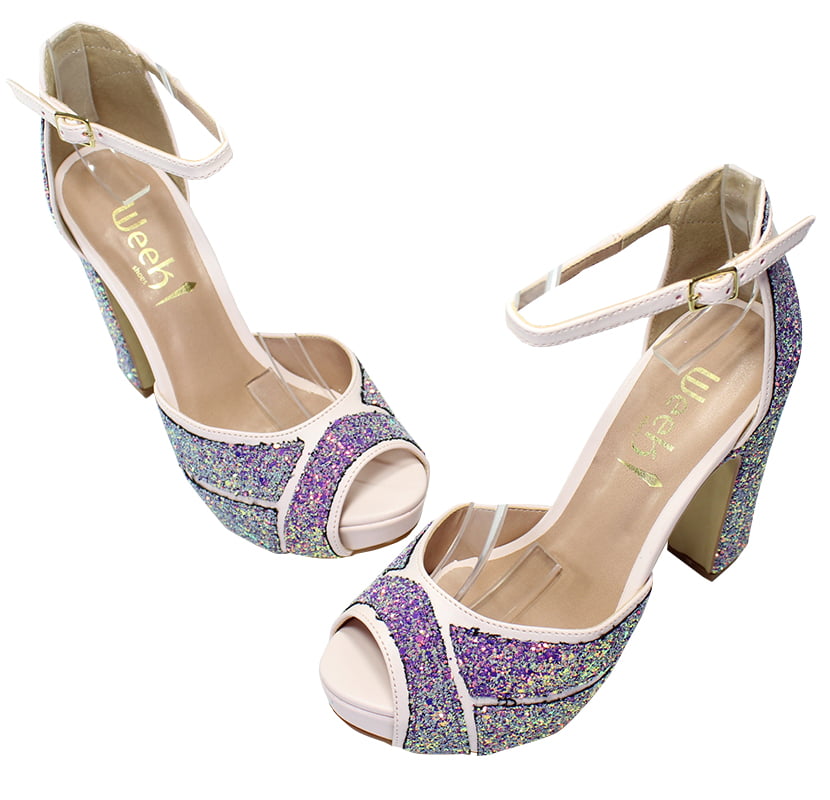 sandalia lilas festa