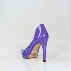 Scarpin salto alto week shoes verniz violeta