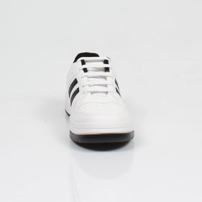 Tênis Feminino Casual Week Shoes Branco e Preto